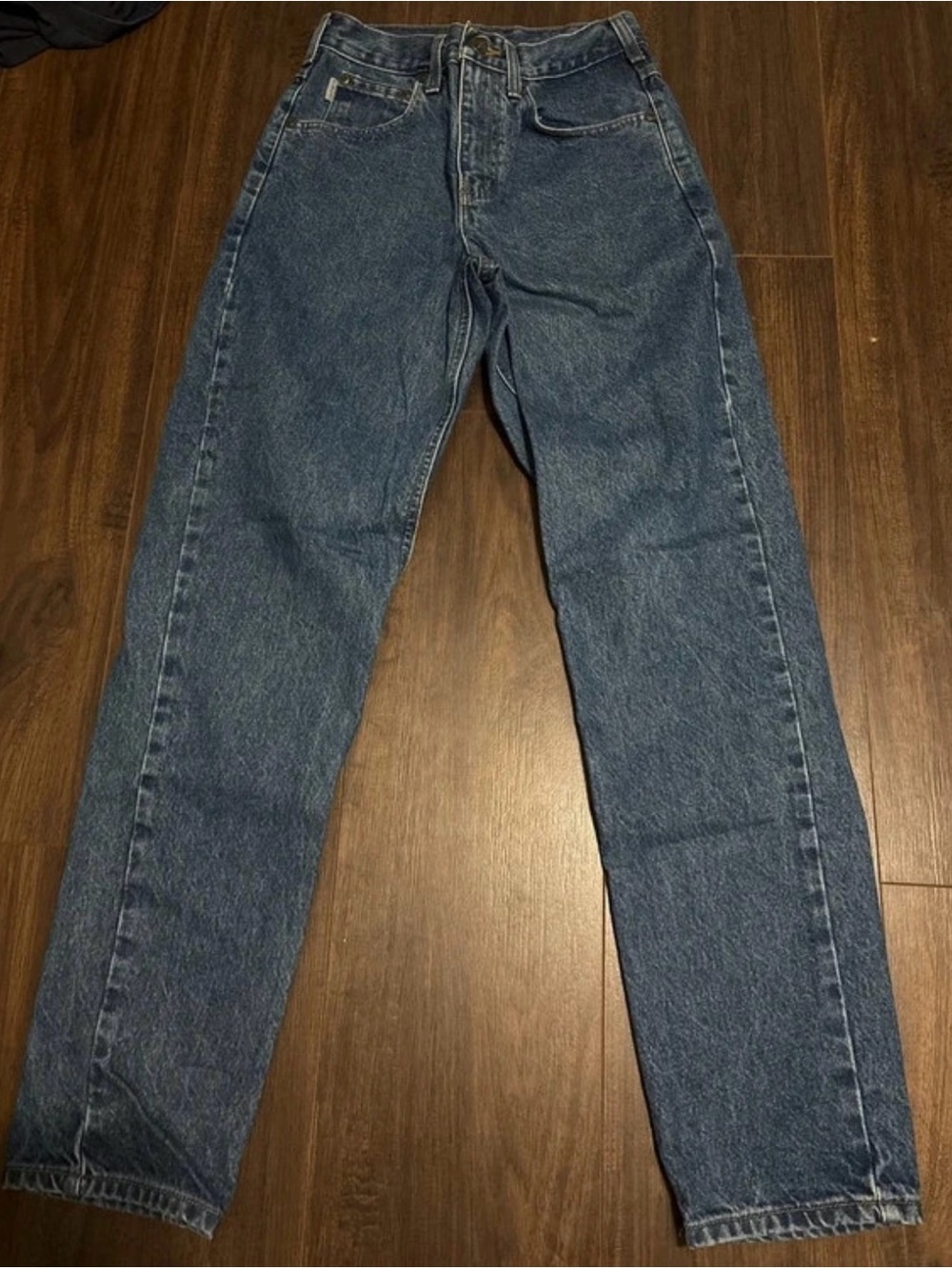 Carhartt B17 DST Relaxed Fit Straight Leg Denim Jeans Dark Wash 28x32 SP2